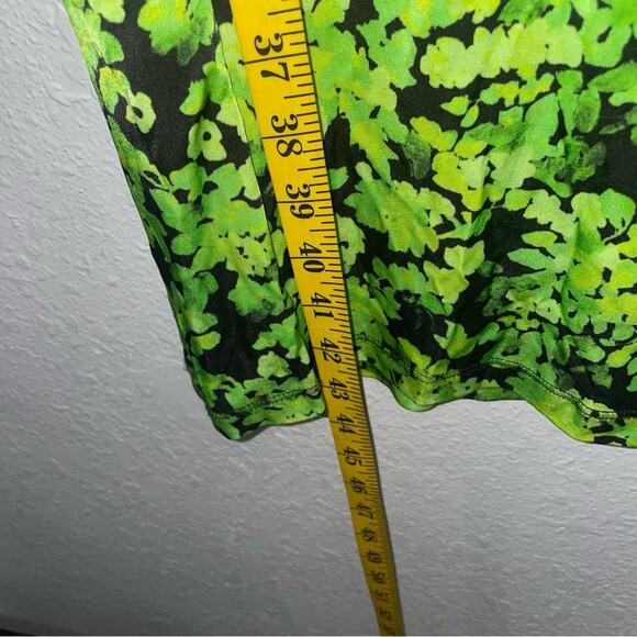 Stine Goya Lydia Slip Dress in Pointilism Green Floral Size Small NWT - Picture 11 of 12